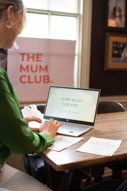 sound asleep, the mum club, sleep coach, sleep consultant. 