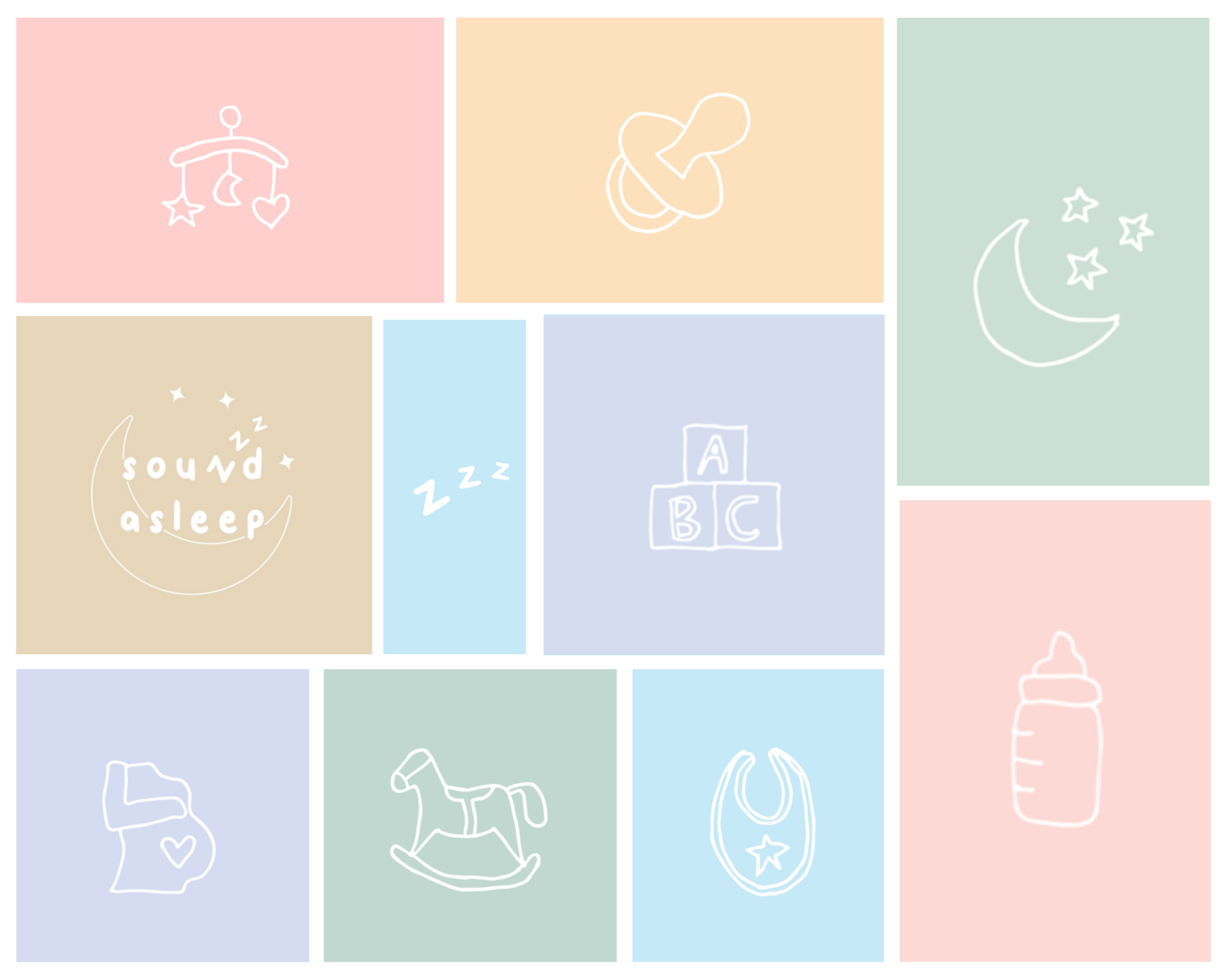 sound asleep, baby sleep, night wakes, tired parent. 